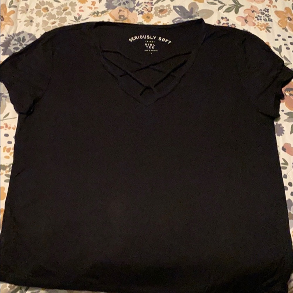 Aeropostal Seriously Soft Girl Tee